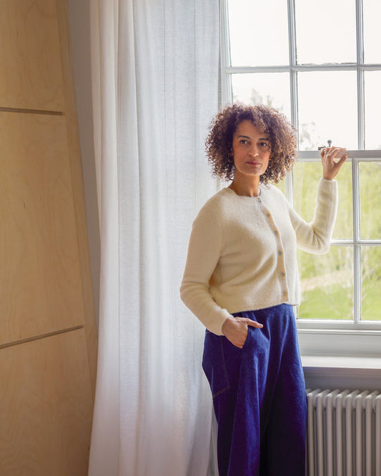 Mary Cardigan - Ivory
