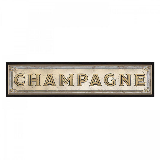 CHAMPAGNE Mirrored Sign