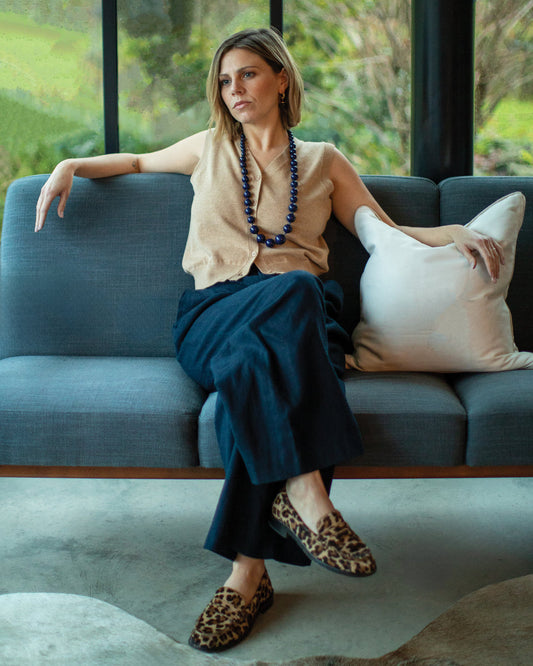 Liv Waistcoat - Biscuit