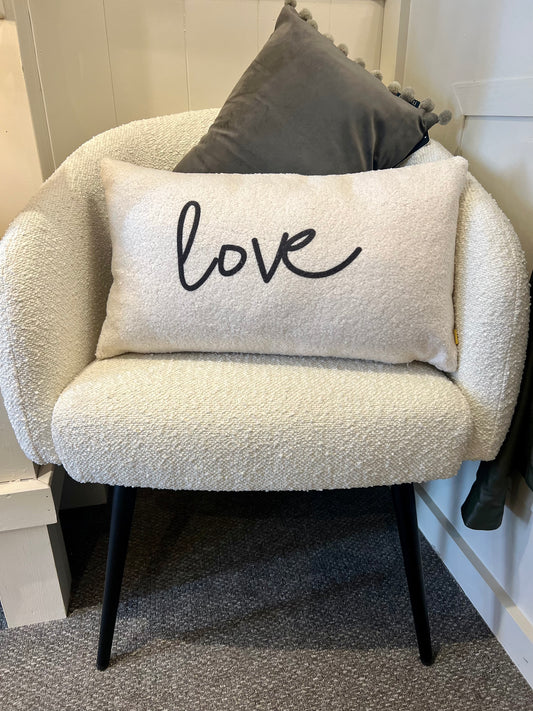 LOVE emotive cushion