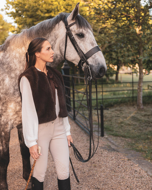Felicity Gilet - Cappucino