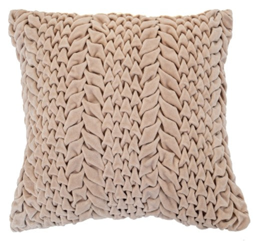 Dunand Patterned Cushion - Champagne