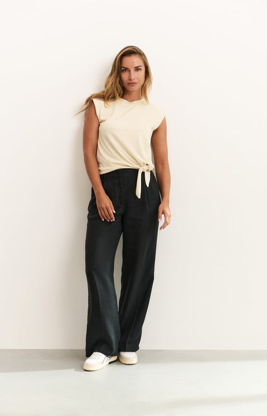 Yaya Wide Leg Tayloried Trousers