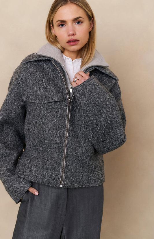 Yaya Short Boucle Jacket