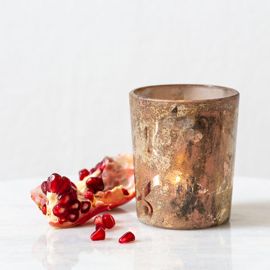 Votive Candle Holder in Gold - Small