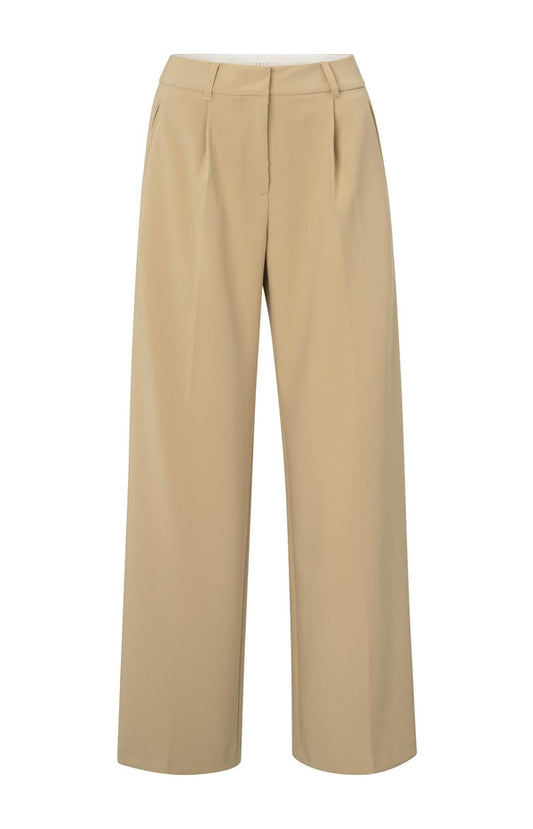 Yaya Wide Leg Stripe Trousers